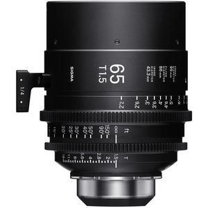 Sigma 65 мм T1.5 Fully Luminous FF высокоскоростной кинообъектив с фиксированным фокусным расстоянием (крепление PL, ножки)
