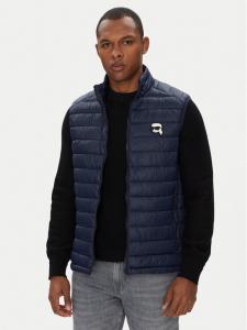 Утепленный жилет regular fit 505711 553590 Karl Lagerfeld, синий