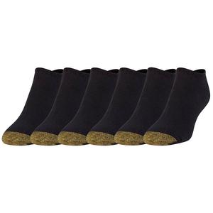 Женские носки GOLDTOE , 6 пар носков с подушечкой, черный
