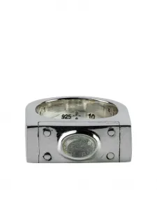 Кольцо с лунным камнем Parts Of Four, серебристый