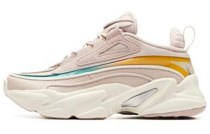 Коллекция Life Стильная обувь Женская низкая Лотос Серый/Флаг Желтый/Слоновая кость Белый Anta