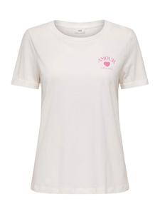 Футболка 'JDYKITTY' в белом цвете