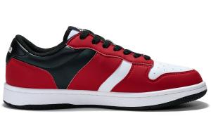Кроссовки Kappa Skateboarding Shoes Unisex Low-top White/black, красный