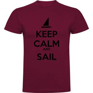 Футболка Kruskis Keep Calm And Sail, красный