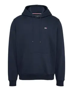 Мужская толстовка с капюшоном и логотипом-флагом Tommy Jeans, темно-синий