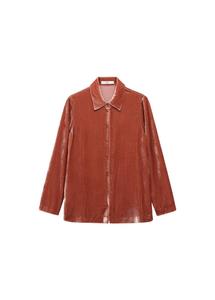 Блуза MANGO, оранжевый