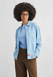 Легкая рубашка, блузка на пуговицах Dickies, Light Blue Denim