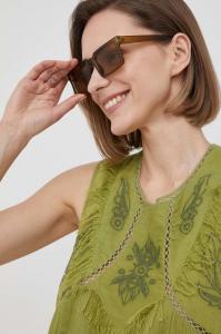 LISLE блузка из хлопка Pepe Jeans, зеленый