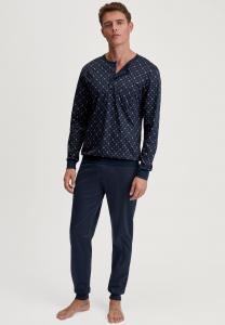 Пижамный комплект Calida SET SELECTED BÜNDCHEN, Dark Sapphire/Dark Blue