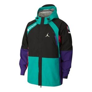 Куртка Air Jordan Winter Utility Gore-tex Casual Sports Hooded Jacket Black, черный