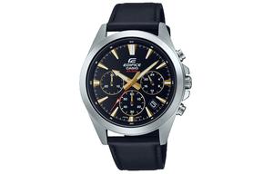 CASIO Часы Men EDIFICE Black Watch EFV-630L-1, Black Dial