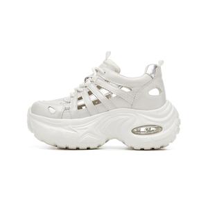 Низкие массивные кроссовки женские CARDANRO, White