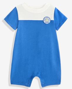 Детский спортивный комбинезон для мальчиков с нашивками First Impressions, Galaxy Blue