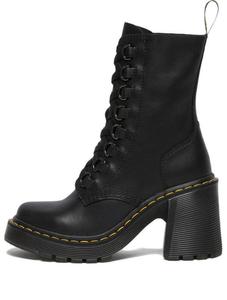 Кроссовки dr.martens chesney leather flared heel lace up boots 'black' Dr. Martens, черный