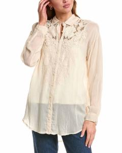 Жилет Gillian в бежевом цвете Johnny Was