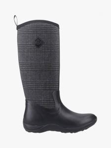 Арктические приключения Wellington Boots Muck, Black/Plaid