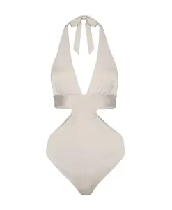 Слитный купальник Кэсси Max Mara, бежевый