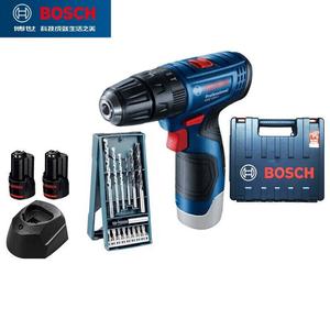 Дрель электрическая Bosch GSB120-LI + сверла, два аккумулятора, зарядное устройство