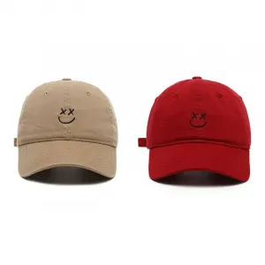 FREE RABBITⅡ Хлопковая бейсболка унисекс, 2 Pack (Khaki+Burgundy)