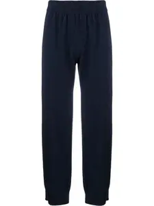 Кашемировые брюки широкого кроя Barrie, синий