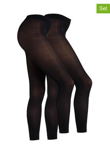 Леггинсы camano 2er-Set: Leggins Online everyday, цвет Schwarz - 60 DEN