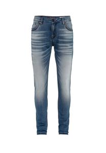 Джинсы с эффектом поношенности Cipo & Baxx, синий