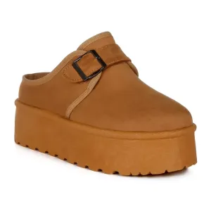 Майфилд женские мюли на плоской подошве London Rag, коричневый