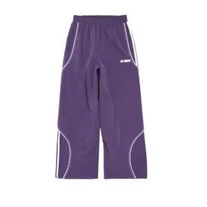 Nerdy Вязаные спортивные штаны Unisex Dark Purple