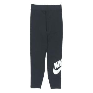 Спортивные штаны (WMNS) Nike Sportswear Essential Casual Sports High Waist Gym Yoga Leggings Black, черный