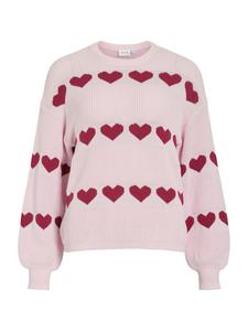 VILA Свитер 'VIJAmilla' в цвете Rose