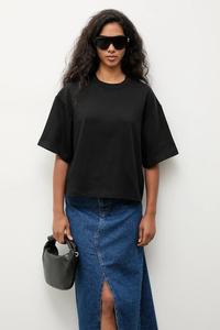 Хлопковая футболка Answear.LAB, черный