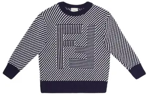 Детский свитшот FENDI, серый