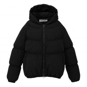 (WMNS) Пуховая куртка Onitsuka Tiger с капюшоном, черная