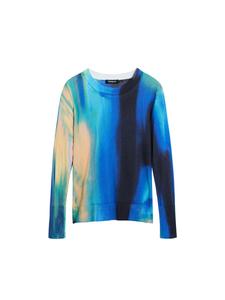 Свитер Desigual, синий/ночно-синий/голубой