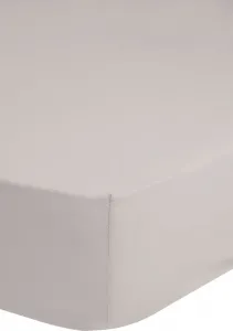 Простыня на подгонке "Доброе утро" Renforce Good Morning, эластичная по всему периметру 180х200 см, 1 шт., цвет sand