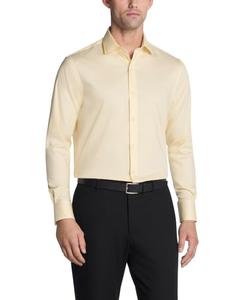 Мужская рубашка из саржи стандартного кроя Tommy Hilfiger, Yellow