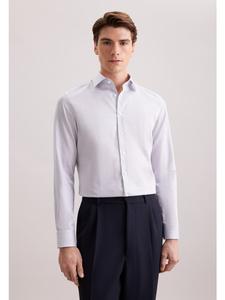 Рубашка делового кроя темно-синего цвета Seidensticker