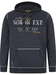 Толстовка с капюшоном Jan Vanderstorm Sweatshirt, темно-синий