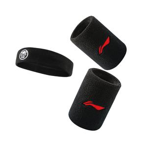 Эластичные дышащие согревающие защитные компрессионные манжеты LINING, черный