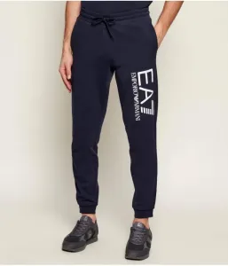 Спортивные штаны slim fit Ea7, темно-синий