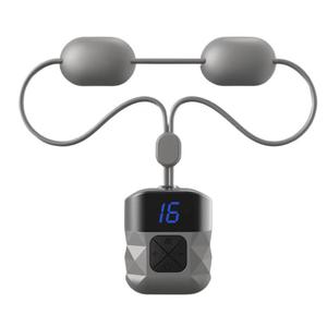 Массажер для шеи электронный импульсный с двумя насадками зарядный jz-801 Snow is not