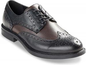 Мужские открытые оксфорды Kenneth Cole, черный/темно-коричневый