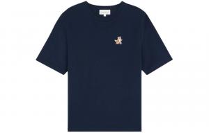 Футболка Maison Kitsuné Speedy Fox Patch Maison Kitsune, синий