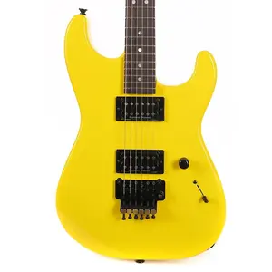 Гитара Charvel Custom Shop San Dimas, цвет Graffiti Yellow