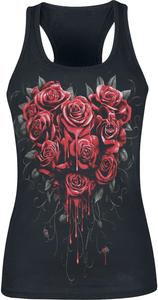 Топ Spiral Bleeding Heart, черный
