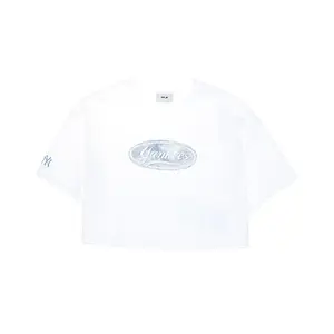 Футболка New York Yankees SS25 женская MLB, экрю