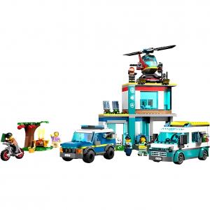 Аварийный спасательный центр пластиковые строительные блоки 706 шт 60371 LEGO