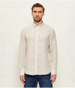 Льняная рубашка TIMI regular fit Bogner, бежевый