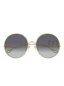 Солнцезащитные очки CH0329S в круглой оправе Chloé, золотистый