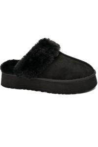 Женские уютные сандалии Cuddle Up в черном цвете Corkys Footwear